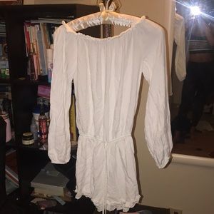 Brandy Melville white romper